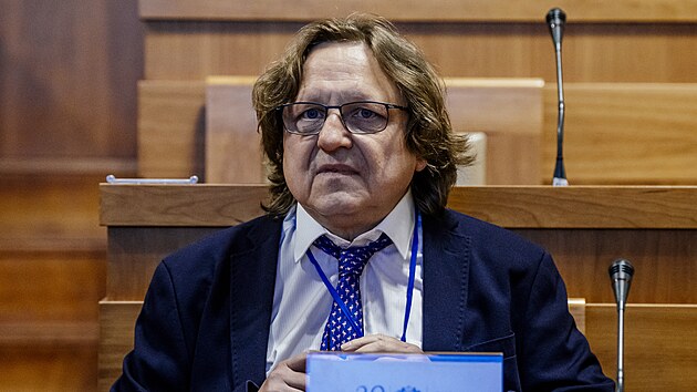 Sen�t ve�ejn� projedn�v� kandidatury na �lena Rady �esk� televize. Na sn�mku Ji�� Rajlich. (28. �ervence 2026)