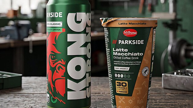 K p��le�itosti v�ro�� nab�z� Lidl energetick� n�poj Kong Strong a dal�� produkty ve speci�ln� edici. | Zdroj: Lidl