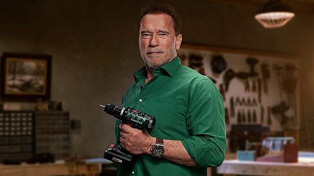 Tv��� zna�ky Parkside se stal Arnold Schwarzenegger. | Zdroj: Lidl