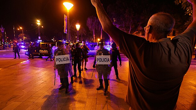 Demonstrace proti turismu na Mallorce se z��astnilo na 25 tis�c lid�. (26. �ervence 2026)