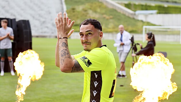 Gólman Martin Jedlička je novým kapitánem ostravského Baníku.