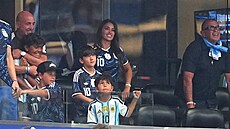 Rodina Lionela Messiho byla po celou dobu �ampionátu v d�ji�ti MS.