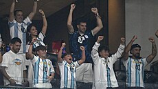Rodina Lionela Messiho byla po celou dobu �ampionátu v d�ji�ti MS.