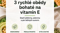 Hledáte rychlé ob�dy, které jsou nejen chutné, ale také bohaté na vitamin E?...