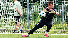 Branká� Matou� Babka, který p�i�el do Baníku Ostrava z Opavy.