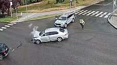 Dojezdil. 52letý �idi� ují�d�l policist�m v Mladé Boleslavi pod vlivem drog u�...