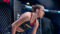 Lucie Pudilová p�ed bojem