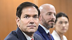 Americký ministr zahrani�í Marco Rubio na jednání v rámci fóra ASEAN (23....