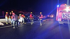 Dálnici D8 na Ústecku  zablokovala na 89. kilometru ve sm�ru na Ústí nad Labem...