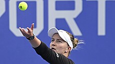 Barbora Krej�íková v osmifinále Prague Open