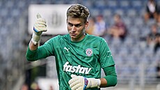 Branká� Zbrojovky Brno Adam Hrdina.