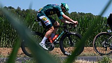 Mads Pedersen na Tour de France.
