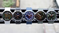 Zleva: Samsung Galaxy Watch 8, Samsung Galaxy Watch 8 Classic, Samsung Galaxy...