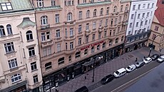 Z terasy Albatrosu na Národní t�íd�