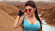 Lara Croft cosplay (Kalinka Fox)