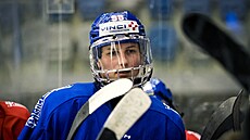 Chomutov, 29. 07. 2026, trénink �eské hokejové reprezentace �en. Kristýna...