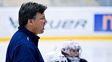 Chomutov, 29. 07. 2026, trénink �eské hokejové reprezentace �en. Ameri�an Brian...