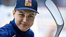 Chomutov, 29. 07. 2026, trénink �eské hokejové reprezentace �en. sistentka...