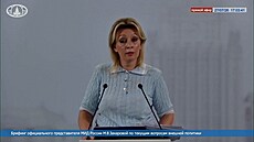 Jsme p�ipraveni jednat o nových nápadech na ukon�ení války, tvrdí Zacharovová