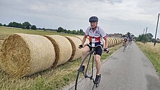 Skupina p�átel velociped�, kte�í si �íkají Víde�áci 2023, v �ervenci dojela do...