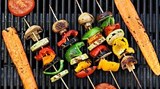 Zelenina na grilu.