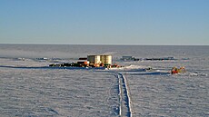 Výzkumná stanice Concordia v Antarktid� (29. ledna 2005)