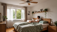Ventilátor vykouzlí doma p�íjemný chládek, p�esto�e reáln� neochladí místnost ani o jeden stupe�.