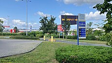 Ceny u �erpací stanice Makro v Pr�honicích v pond�lí 20. �ervence 2026...