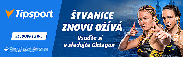 Sledujte z�pasy Oktagonu 92 v p��m�m p�enosu u Tipsportu