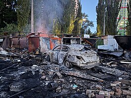No�ní ruské útoky na Ukrajinu si vy�ádaly sedm mrtvých. (30. �ervence 2026)
