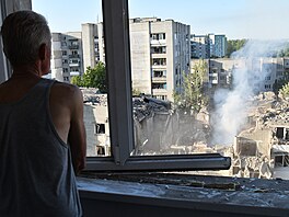 No�ní ruské útoky na Ukrajin� si podle místních ú�ad� vy�ádaly nejmén� osm...