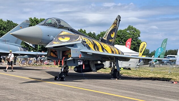 Eurofighter Typhoon elitn� n�meck� jednotky Taktisches Luftwaffengeschwader 74