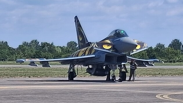Eurofighter Typhoon elitn� n�meck� jednotky Taktisches Luftwaffengeschwader 74