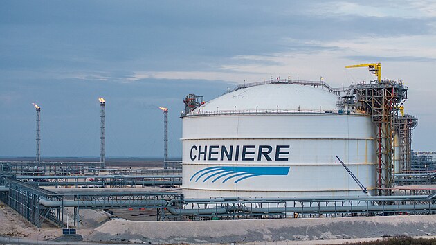 Závod na zkapaln�ný zemní plyn Sabine Pass, který vlastní spole�nost Cheniere...