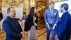 Ministr zdravotnictví Adam Vojt�ch na ve�ejném sly�ení Senátu, které se...