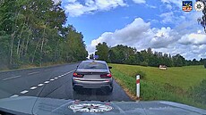 �idi� BMW nerespektoval dvojitou plnou �áru