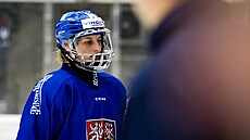 Chomutov, 29. 07. 2026, trénink �eské hokejové reprezentace �en. Kristýna...
