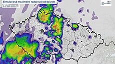 P�edstava modelu Aladin o vývoji bou�ek v �esku v pátek ve 21 hodin SEL�