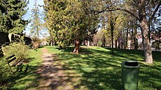 Park v trutnovské �tvrti Kryblice
