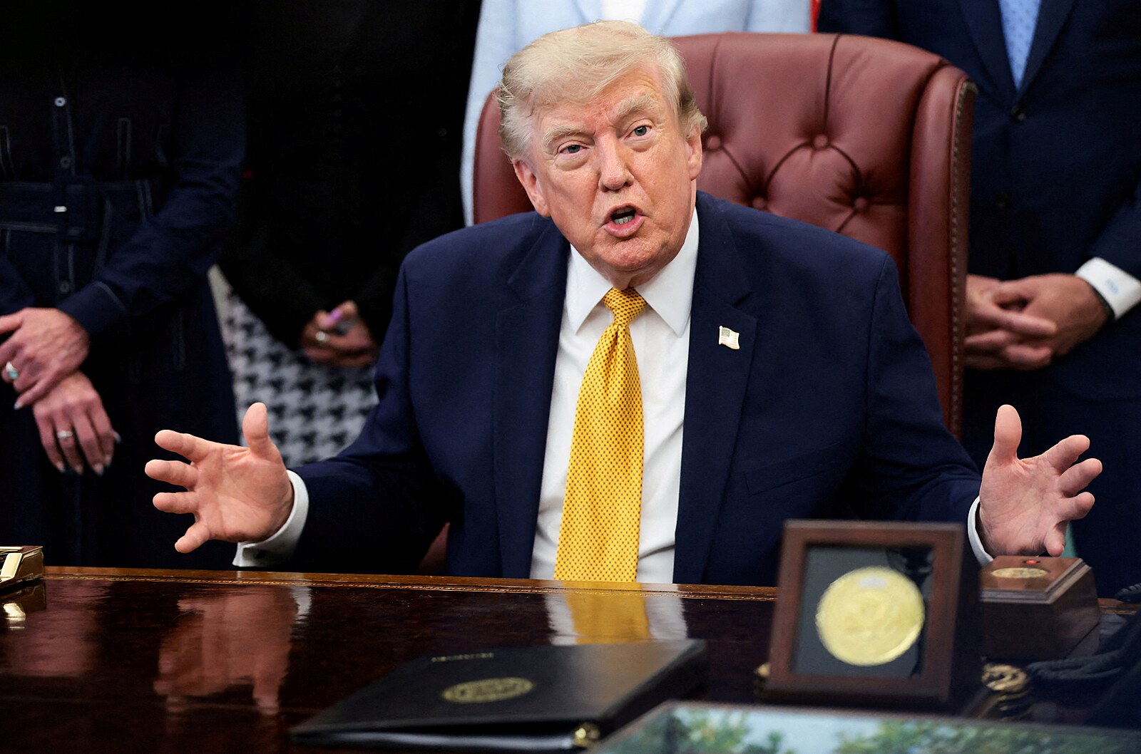 Hormuz máme pod absolutní kontrolou a zřejmě to vydrží, prohlásil Trump
