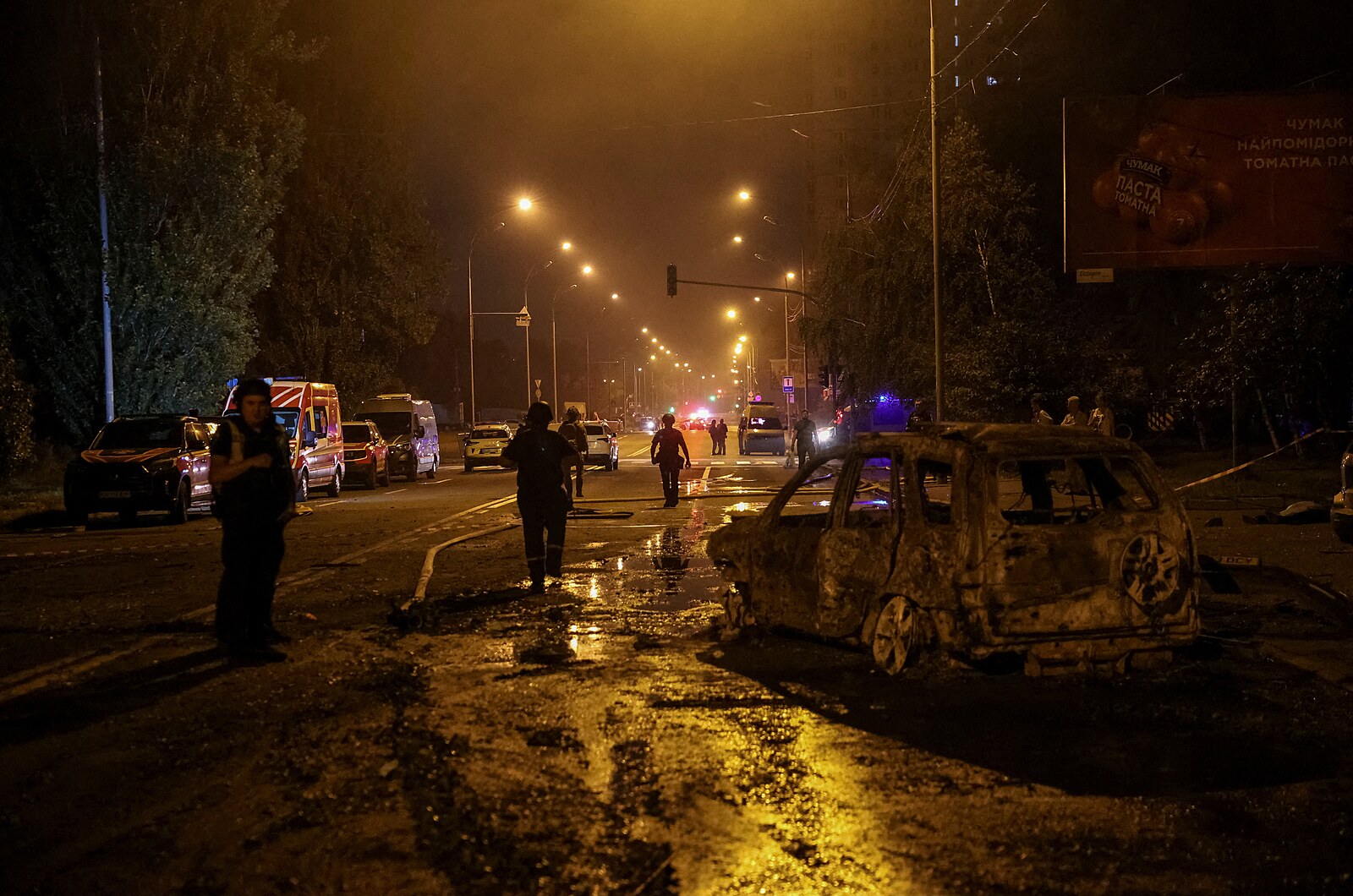 Bez patriotů bezbranný Kyjev. Téměř všechny ruské rakety našly v noci cíl. Devět mrtvých, desítky zraněných