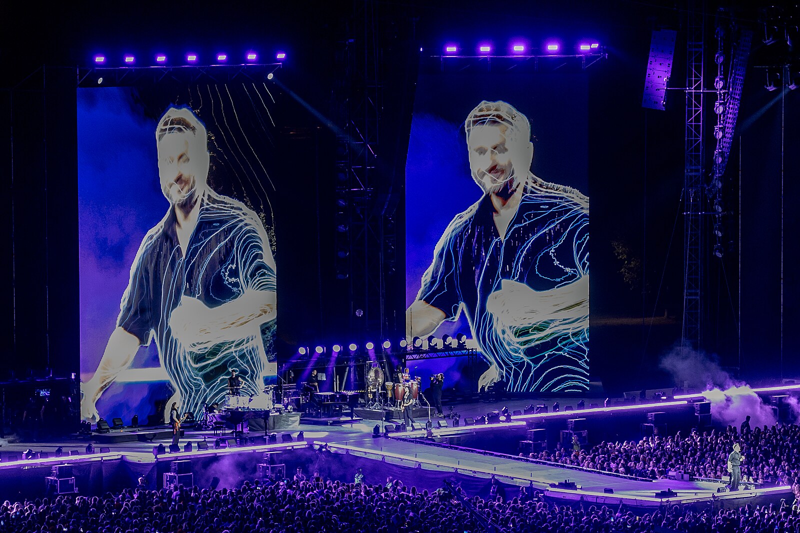 Koncert Marka Ztraceného přilákal na pražskou Letnou přes 70 tisíc fanoušků