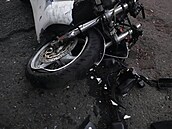 Tragická nehoda motorká�e s dodávkou na �eskolipsku (4. srpna 2026)