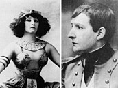 Colette a Missy. Sidonie-Gabrielle Colette (1873�1954; vlevo) byla varietní...