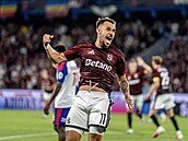 Zásluhou leva�ky Mat�je Ryne�e Sparta proti Lyonu vyrovnala, úvodní duel 3....