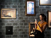 Momentka z výstavy Harry Potter�: The Exhibition v pra�ských Let�anech (6....