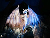 Momentka z výstavy Harry Potter�: The Exhibition v pra�ských Let�anech (6....