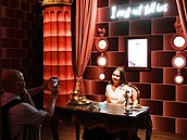 Momentka z výstavy Harry Potter�: The Exhibition v pra�ských Let�anech (6....