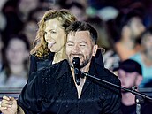 Jedním z host� koncertu Marka Ztraceného byla zp�va�ka Marta Jandová.