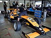 Most, 1. 8. 2026, Autodrom Most, Racing Journal Speed Fest. Box týmu Jenzer...